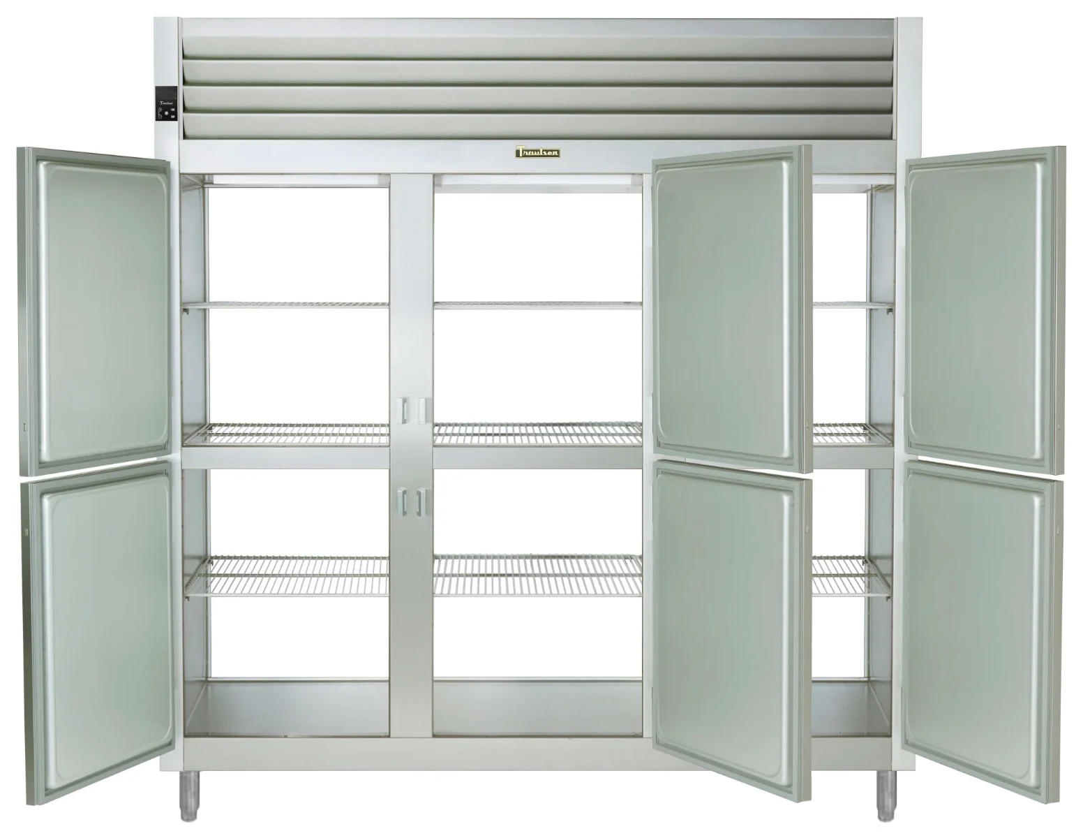 Traulsen AHF332WP-HHS Spec-Line 3-Section 6 Solid Half Door Reach-In Pass-Thru Heated Holding Cabinet 86" - 81.72 cu. ft. - Image 8
