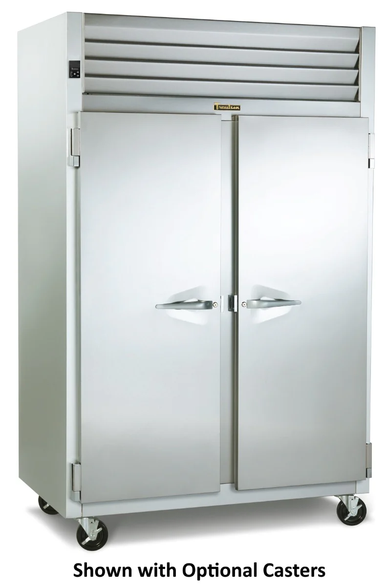 Traulsen AHT226WUT-FHS Spec-Line 2-Section 2 Solid Door Reach-In Refrigerator 58" - 36.69 cu. ft. - 115V - Image 2