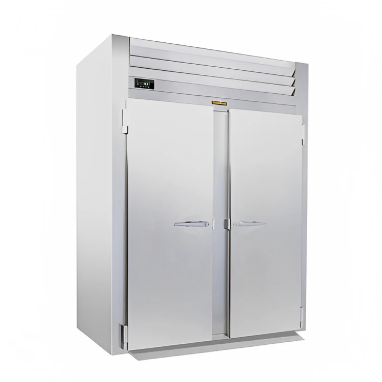Traulsen ARI232HUT-FHS 2-Section Roll-In Refrigerator – 2 Solid Swing Doors, 68″, 79.5 cu. ft., Accepts 72″ High Rack, 115V