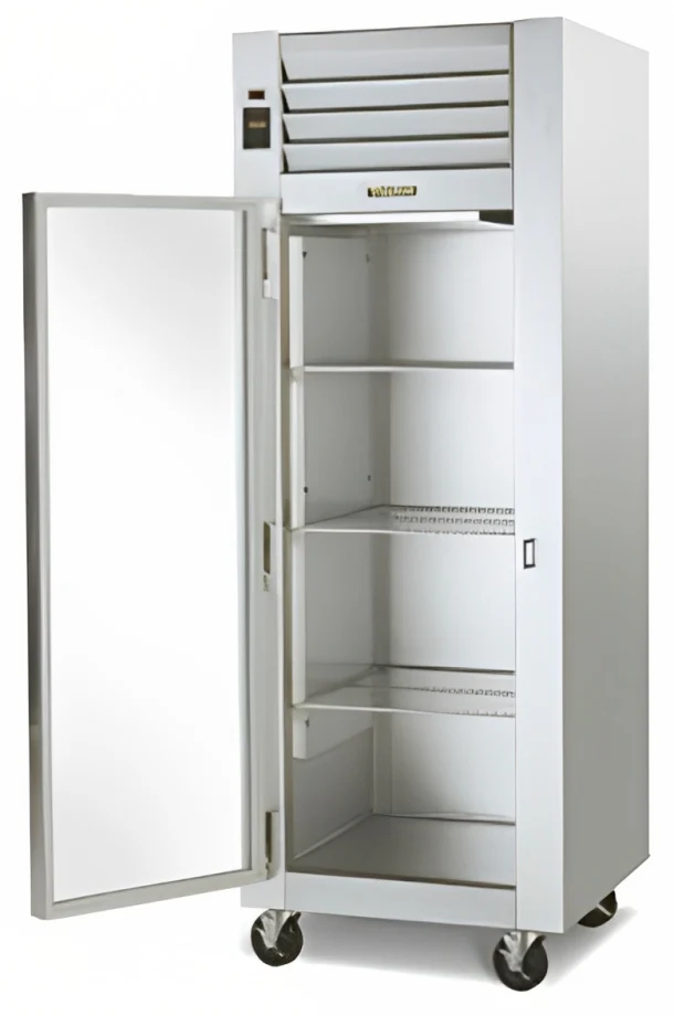 Traulsen G12001 Reach-In Freezer 1-Section Left Hinged 2 Solid Half Doors 24.2 Cu. Ft. – 30" - Image 4