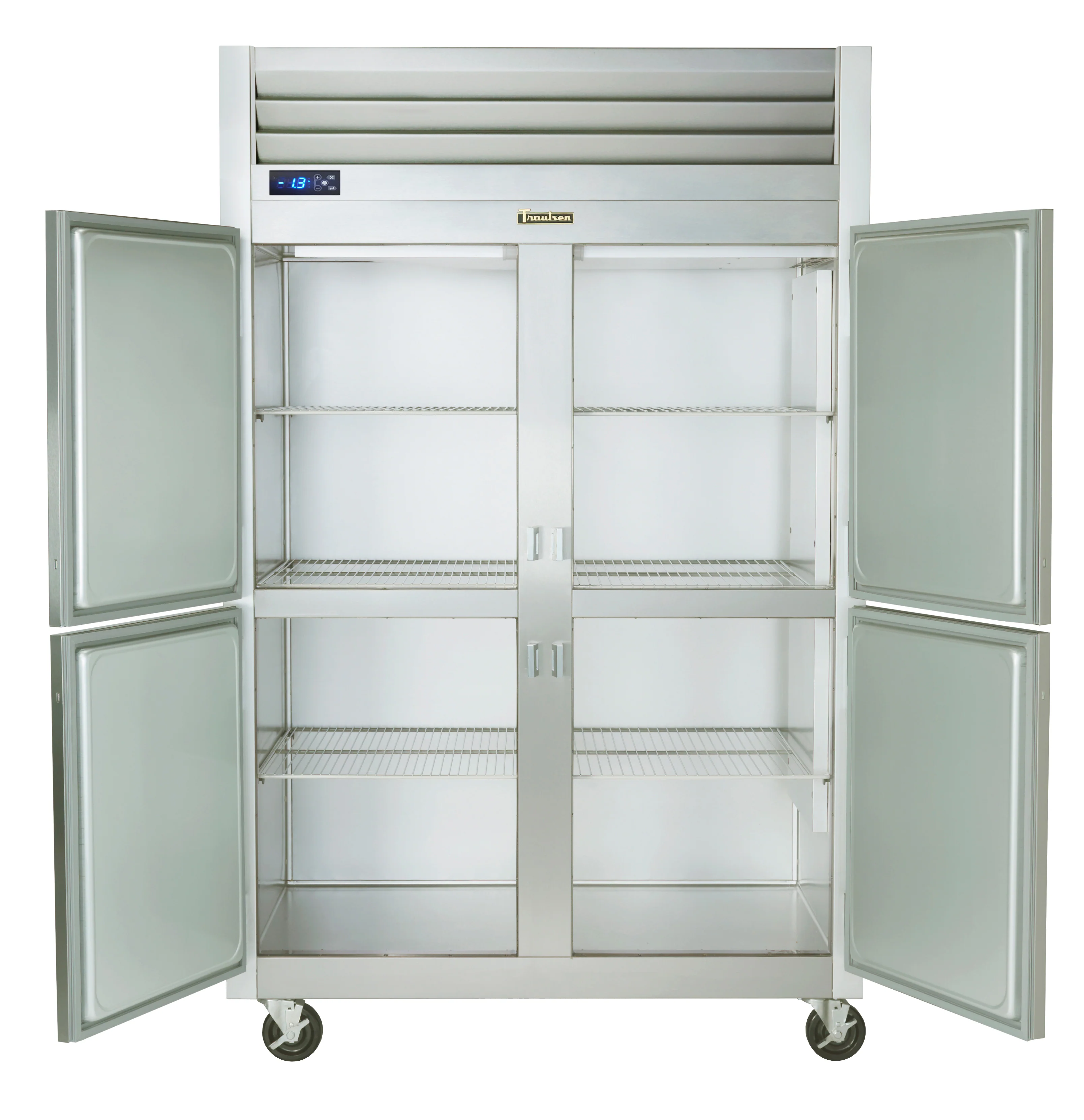 Traulsen G22000 2-Section Reach-In Freezer 52" 46 Cu. Ft. 4 Half Doors - Image 2