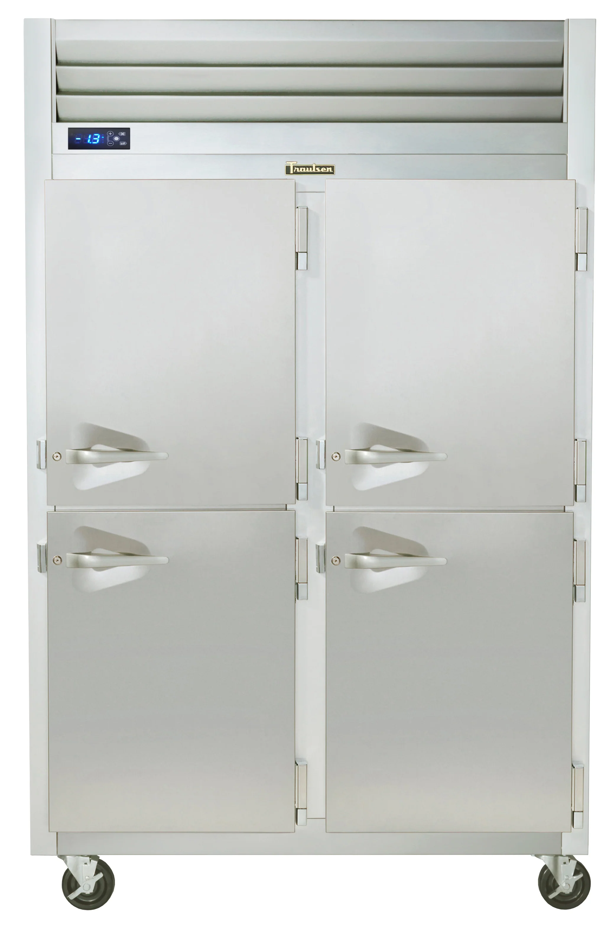 Traulsen G22002 2‑Section Reach‑In Freezer 52" 4 Solid Half Doors 46 Cu. Ft. – 115V