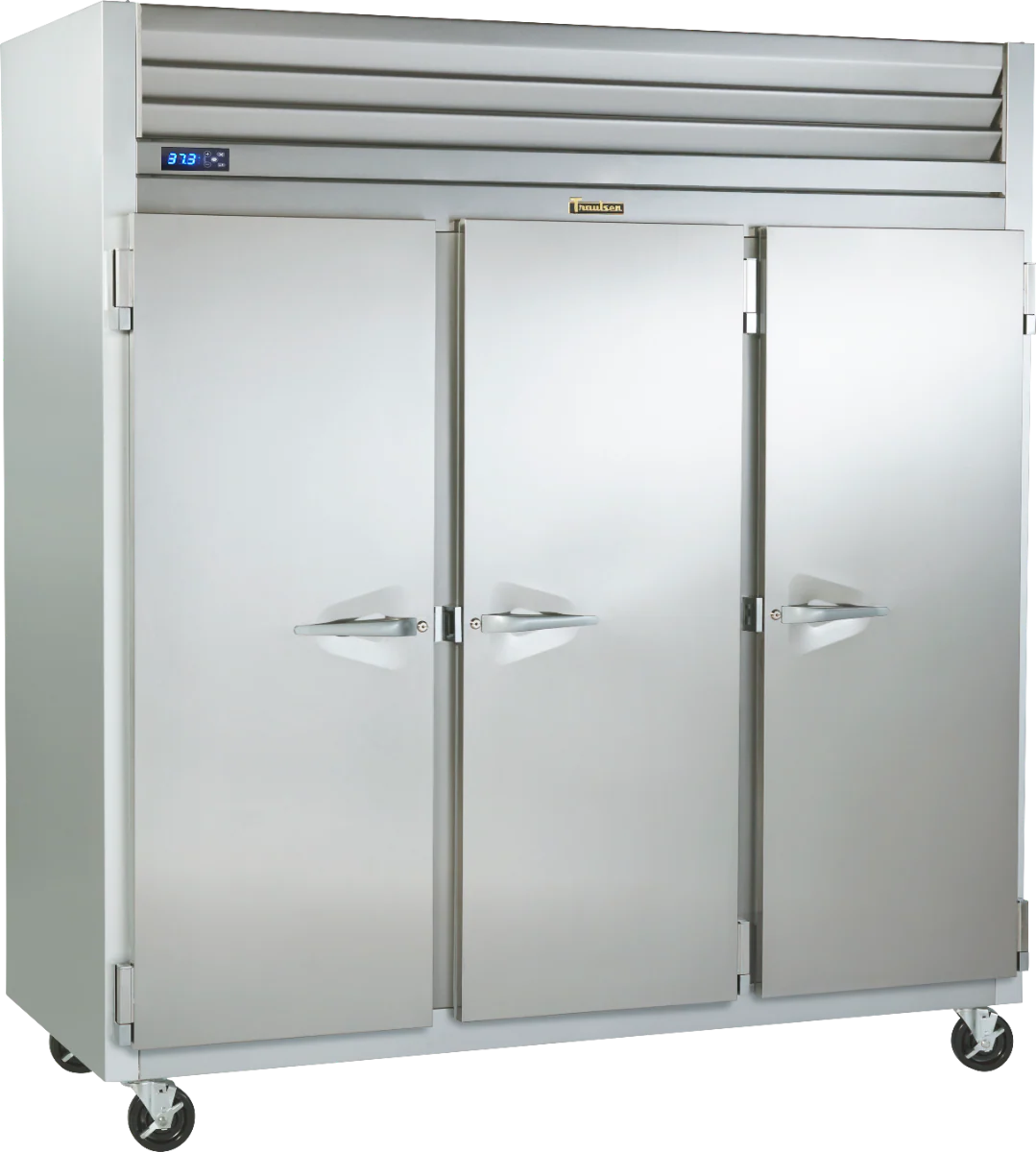 Traulsen G30010 3-Section Left/Right/Right Hinged 3 Solid Door Reach-In Refrigerator 76" - 69.1 Cu. Ft. - Image 3