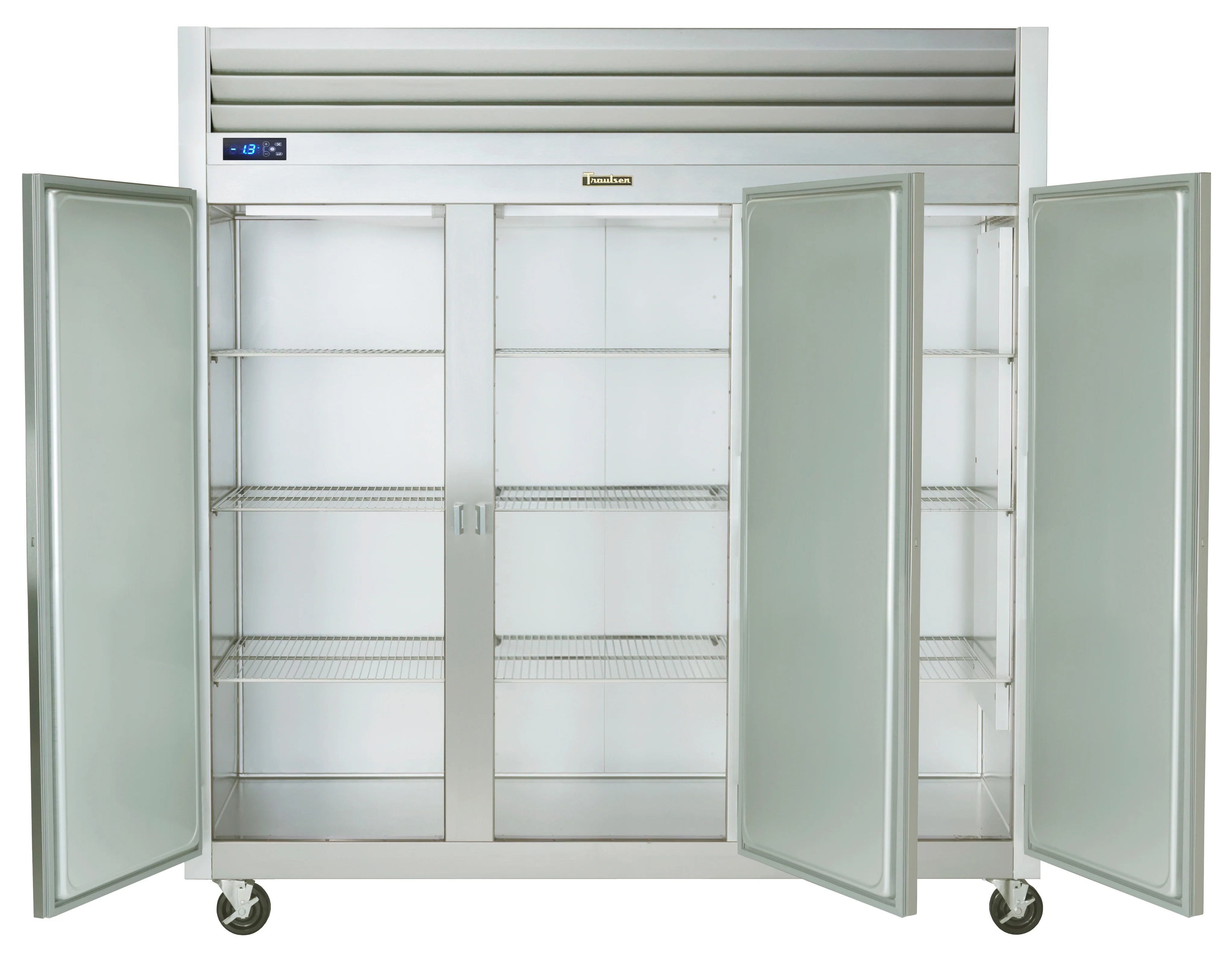 Traulsen G31010 3‑Section Reach‑In Storage Freezer 76" 6 Solid Doors 69.1 Cu. Ft. – 115V - Image 2