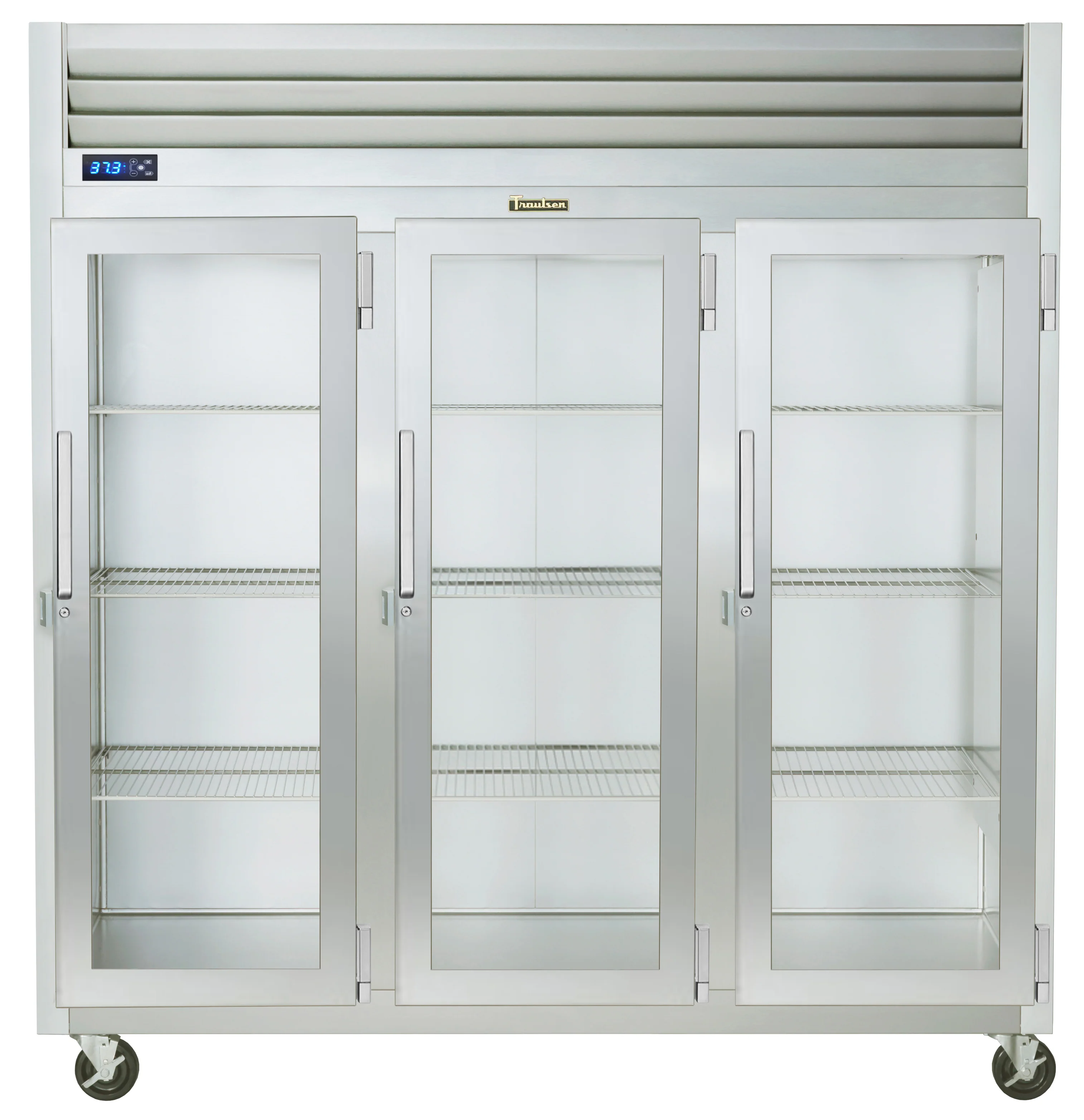 Traulsen G32012 3-Section Right/Right/Right Hinged 3 Glass Door Reach-In Refrigerator 76" - 69.1 Cu. Ft.
