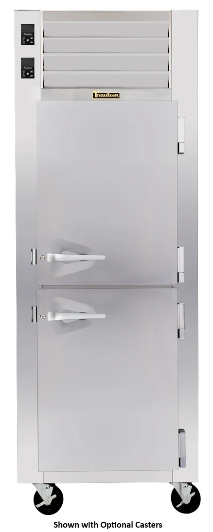 Traulsen RDT132KUT-HHS Spec-Line 1-Section 2 Solid Half Door Dual Temp Reach-In Refrigerator / Freezer 24" - 17.1 cu. ft. - Image 4
