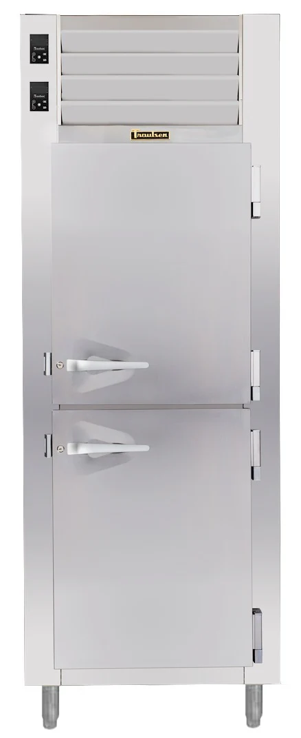 Traulsen RDT132WUT-HHS Spec-Line 1-Section 2 Solid Half Door Dual Temp Reach-In Refrigerator / Freezer 30" - 21.44 cu. ft.