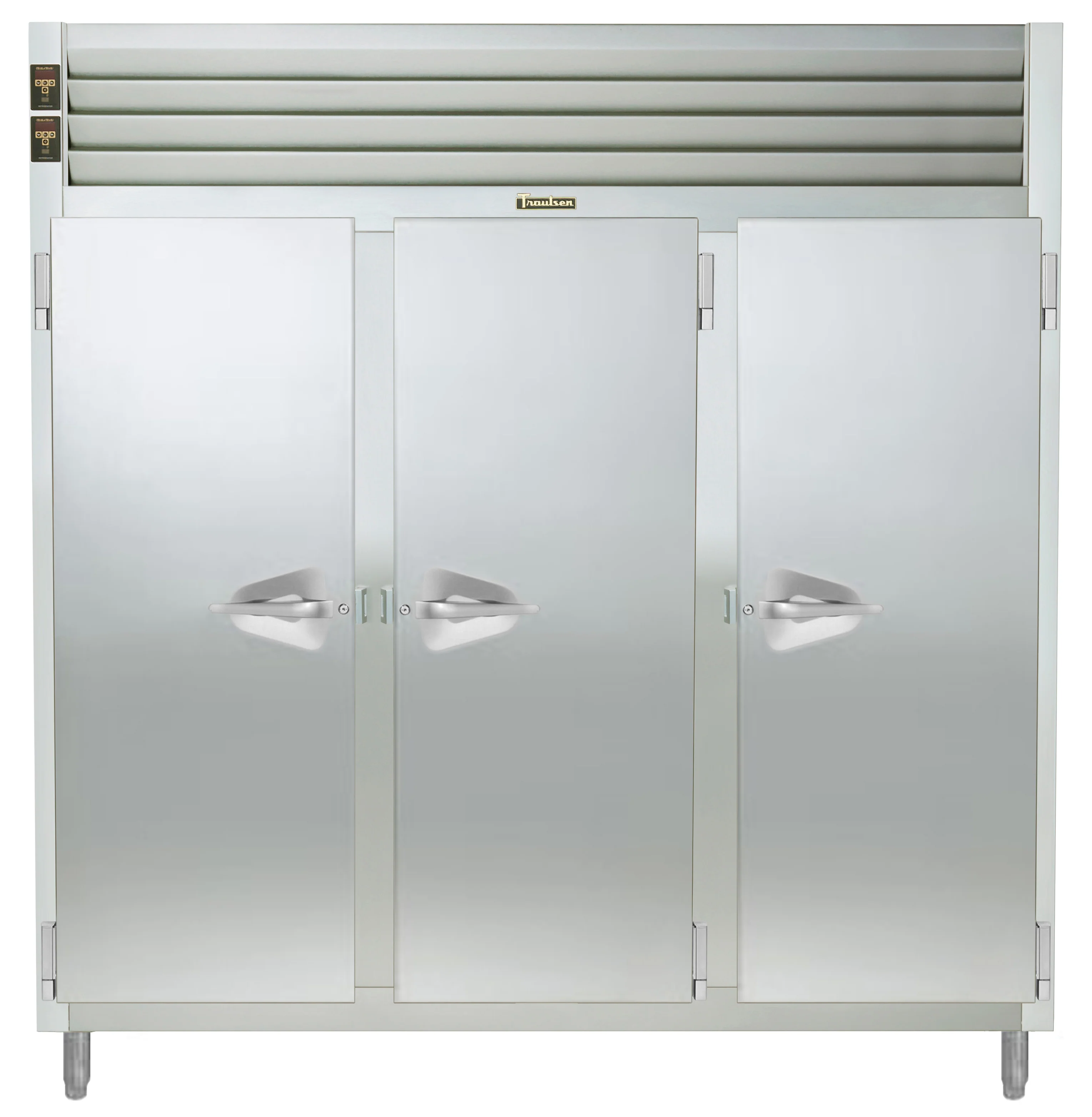 Traulsen RDT332NUT-FHS Spec-Line 3-Section 3 Solid Door Dual Temp Reach-In Refrigerator / Freezer 76" - 67.36 cu. ft. - Image 2