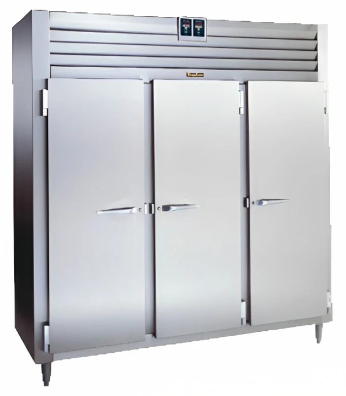 Traulsen RDT332NUT-FHS Spec-Line 3-Section 3 Solid Door Dual Temp Reach-In Refrigerator / Freezer 76" - 67.36 cu. ft. - Image 3