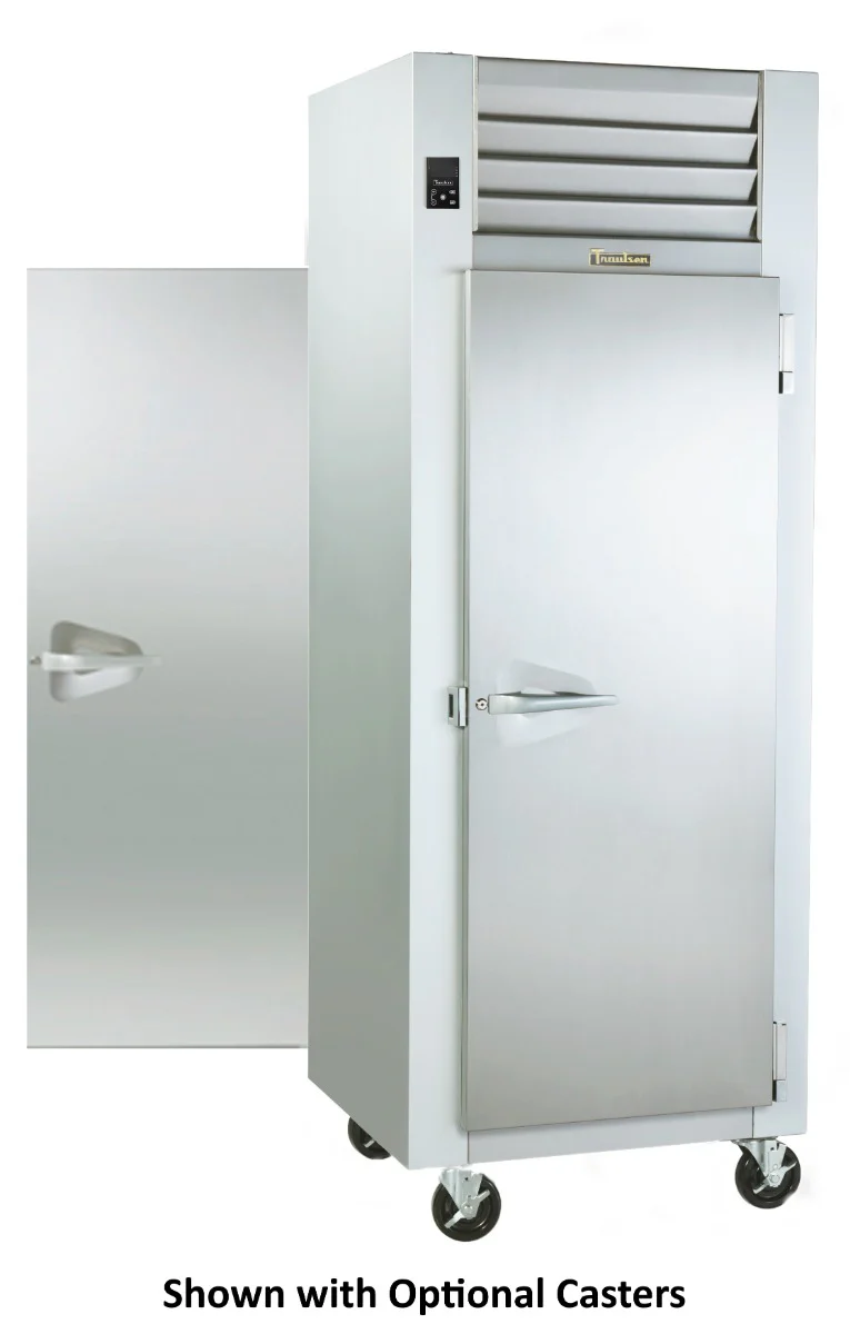 Traulsen RHF132WP-FHS Spec-Line 1-Section 1 Solid Door Reach-In Pass-Thru Heated Holding Cabinet 30" - 24.86 cu. ft. - Image 2