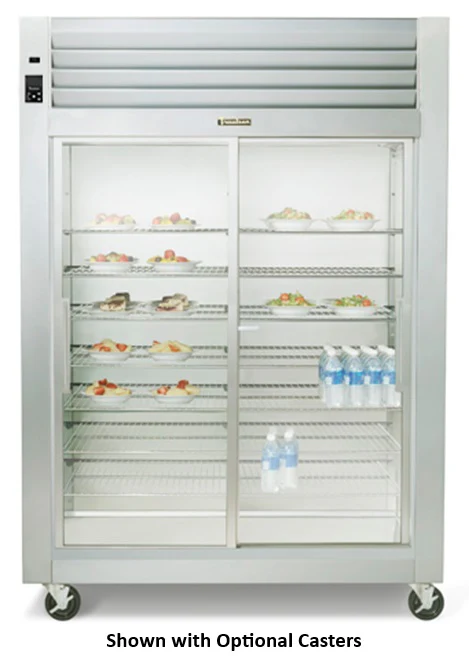 Traulsen RHT232WUT-FSL Spec-Line 2-Section Glass Slide Door Reach-In Refrigerator – 58″, 49 cu. ft., 115V - Image 2