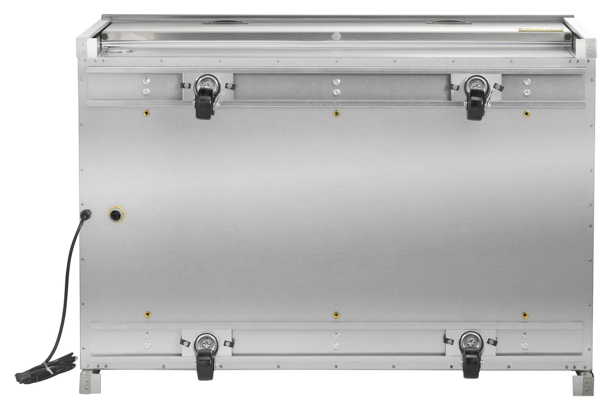 Traulsen RMC34D4 Double Sided School Milk Cooler 34" with 4" Casters - 8-Crate/cap - Image 4
