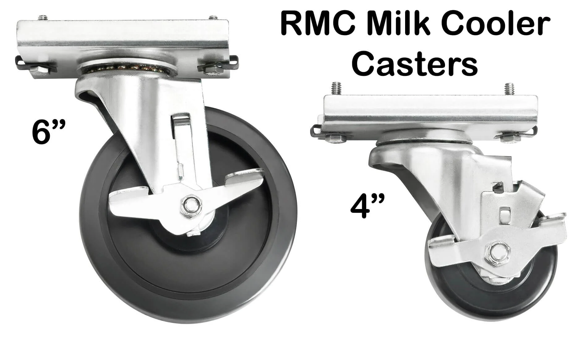 Traulsen RMC34D4 Double Sided School Milk Cooler 34" with 4" Casters - 8-Crate/cap - Image 5