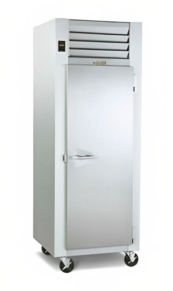 Traulsen RR132LP-COR02 Correctional Roll-Thru Refrigerator – One Full-Height Solid Door, Left Hinged, 38.8 cu. ft., 115V