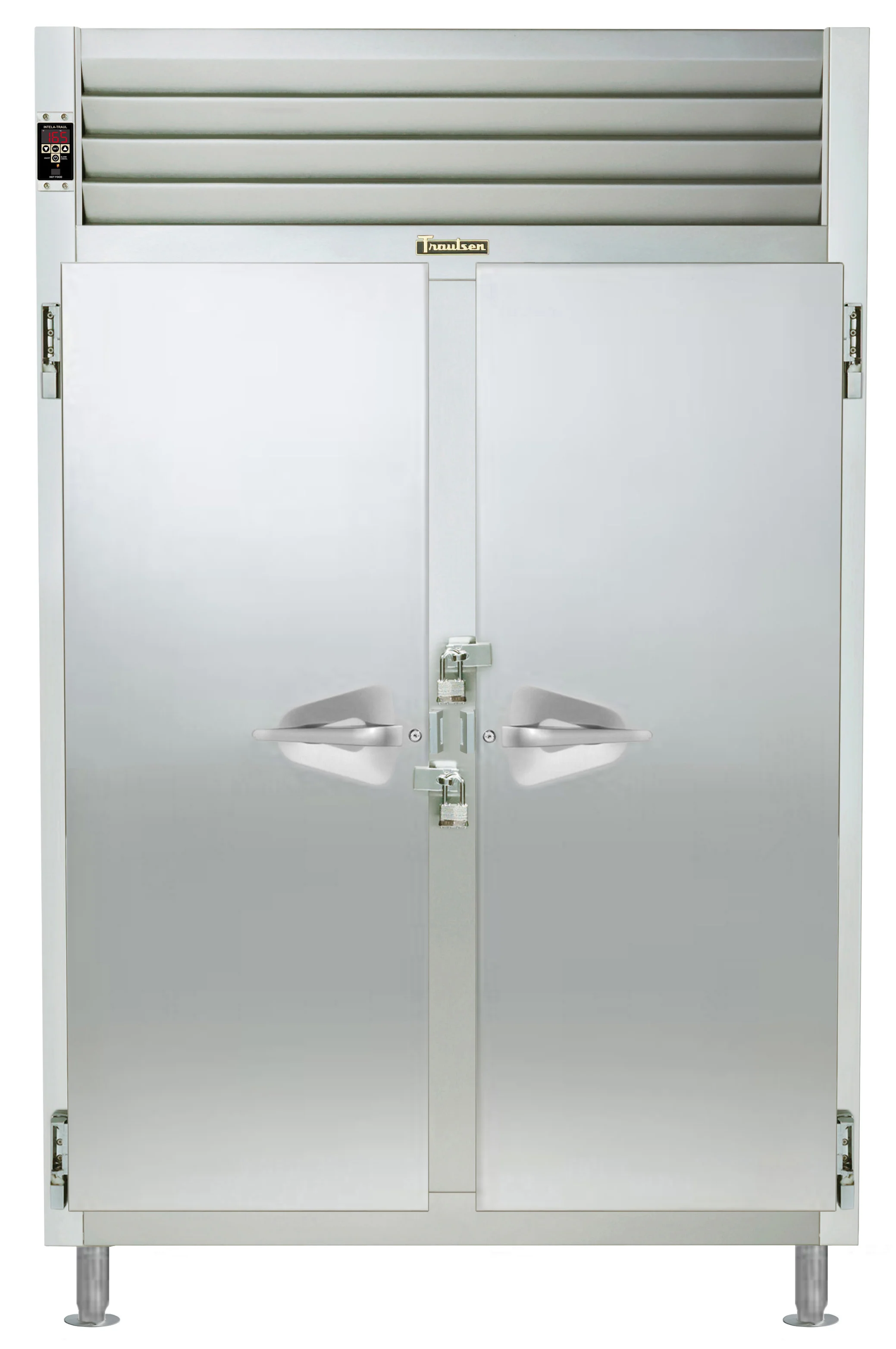 Traulsen RW232W-COR01 2-Section 2 Solid Door Correctional Reach-In Heated Holding Cabinet - 46 Cu. Ft.