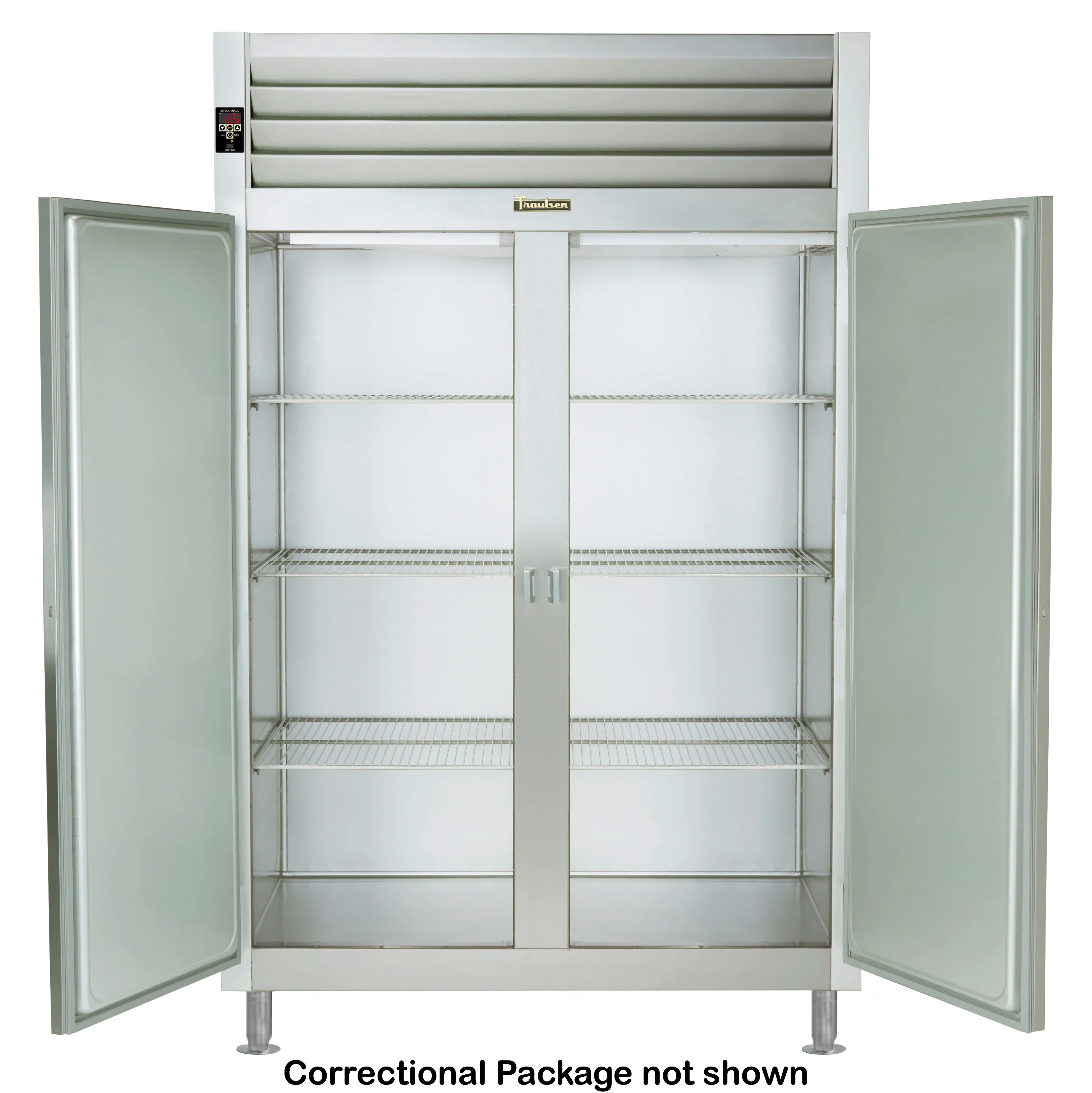 Traulsen RW232W-COR01 2-Section 2 Solid Door Correctional Reach-In Heated Holding Cabinet - 46 Cu. Ft. - Image 2