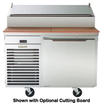 Traulsen TS048HT Pizza Prep/Salad Refrigerated Counter One Door 48" - 115V - Image 3