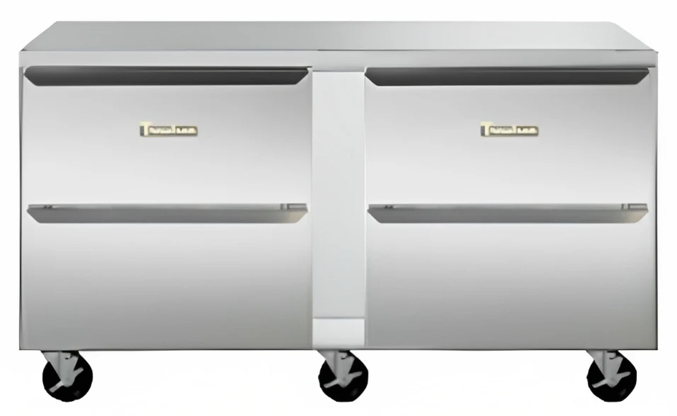 Traulsen UHT60-DD Undercounter Refrigerator Four Drawer 60" - 115V