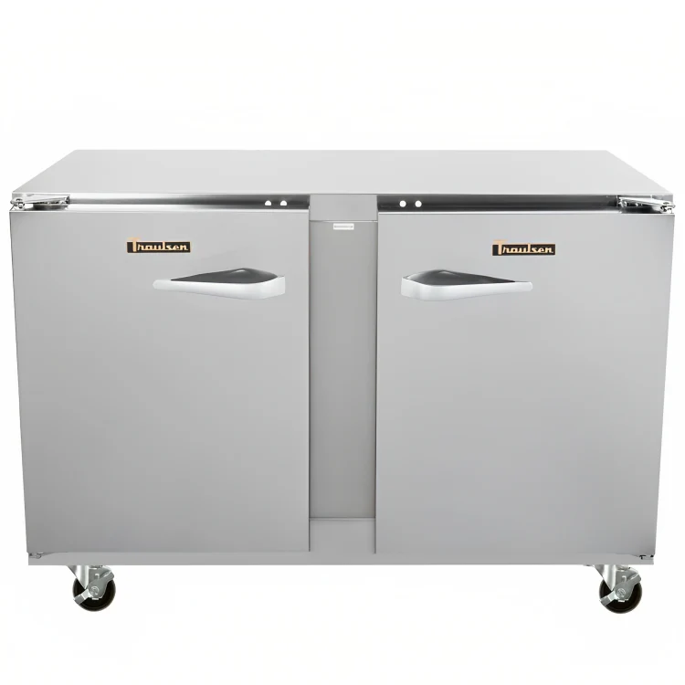 Traulsen UHT60-LL Undercounter Refrigerator Two Door Left Hinged 60" - 115V - Image 3