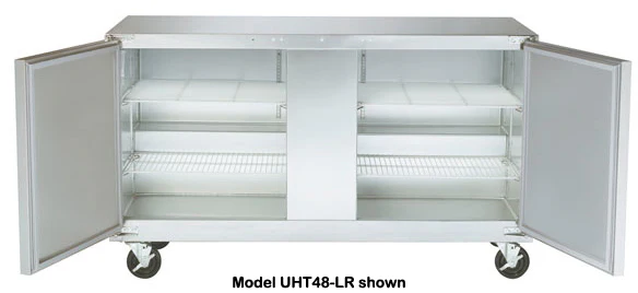 Traulsen UHT72-RR Undercounter Refrigerator Two Door Right Hinged 72" - 115V - Image 2