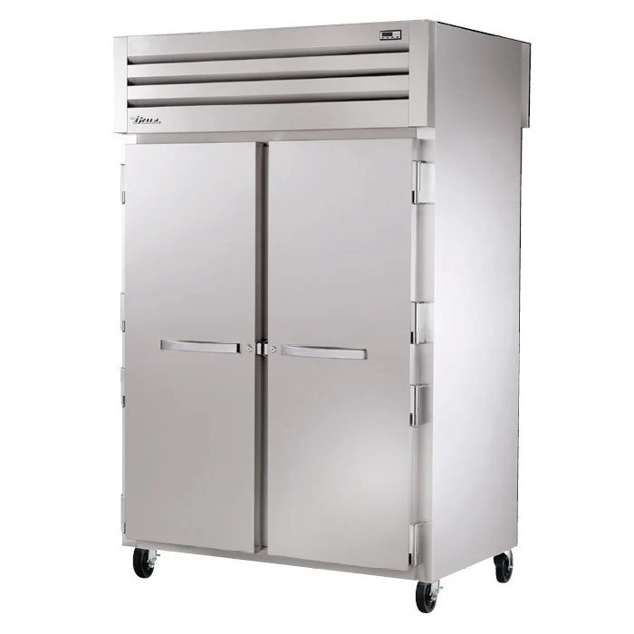 True STA2RPT-2S-2S-HC Spec Series 2-Section 2 Solid Door Front / 2 Solid Door Rear Pass-Thru Refrigerator 52" - 56 cu. ft. - 115v