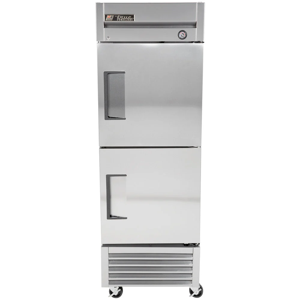 True T-23F-2-HC Reach-In Freezer – 27″ | 2 Solid Half Doors | 115V Commercial