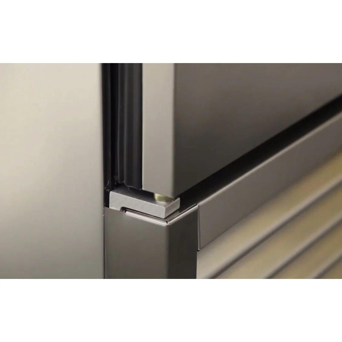 True T-43-HC 2-Section Left/Right Hinged 2 Solid Swing Door Reach-In Refrigerator 47" - 38.5 cu. ft. - 115v - Image 2