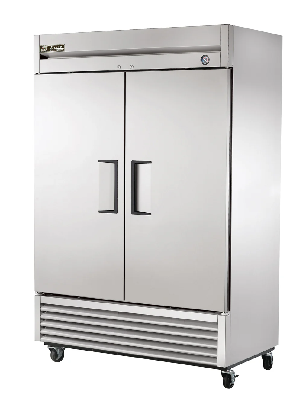 True T-49F-HC 2-Section Reach-In Freezer – 43.5 Cu. Ft. Stainless Steel | Left/Right Hinged Solid Doors | 115V