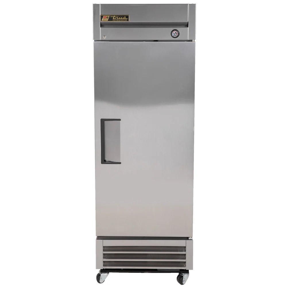True T-19FZ-HC Zero° Reach-In Freezer 27" 1 Solid Door 115V Commercial Freezer