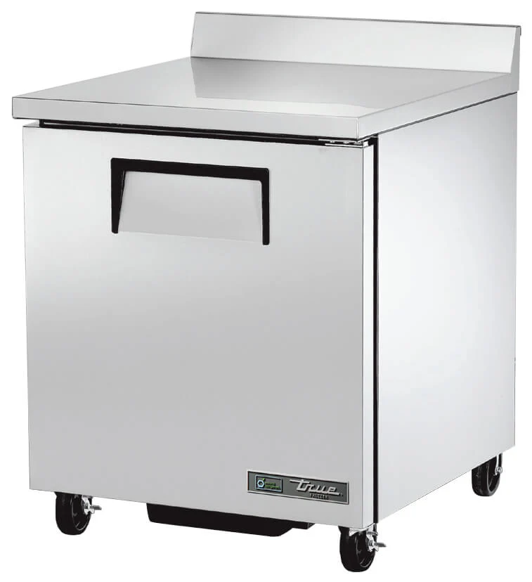 True TWT-27F-HC 1-Section 1 Solid Door Worktop Freezer 28" - 115v