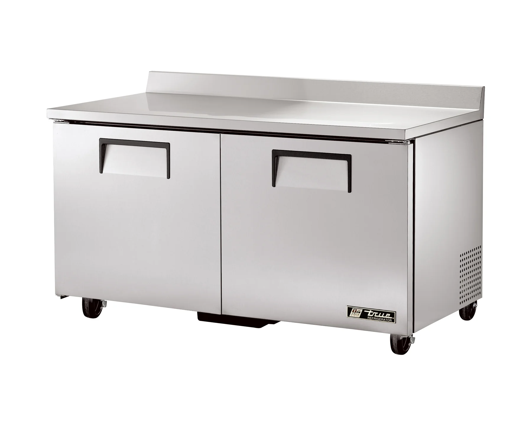 True TWT-60-HC 2-Section 2 Solid Door Worktop Refrigerator 60" - 15.5 cu. ft. - 115v