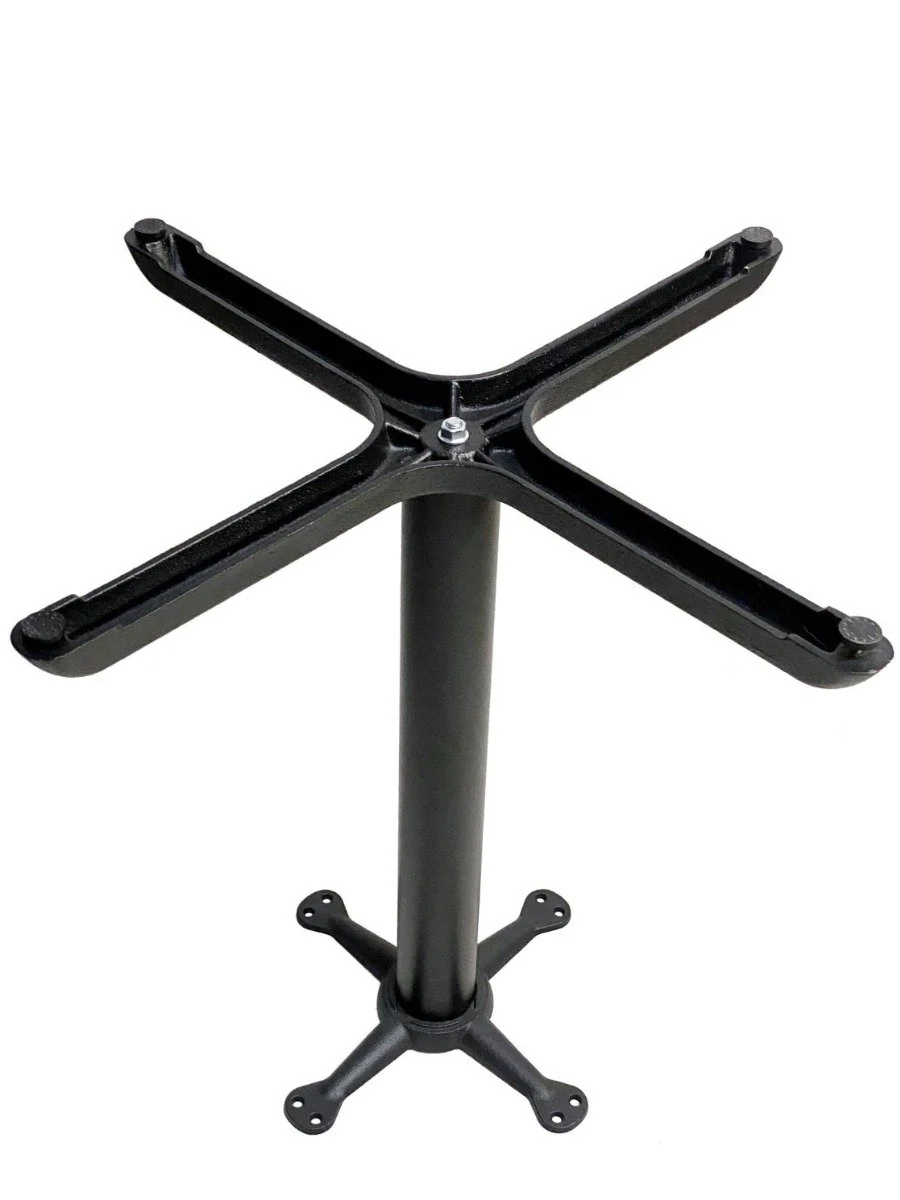Used Restaurant Equipment - AAA Furniture Wholesale T3030DH Black Cast Iron Dining Height Spider Table Base 30" x 30" x 29-1/2"H - Image 2