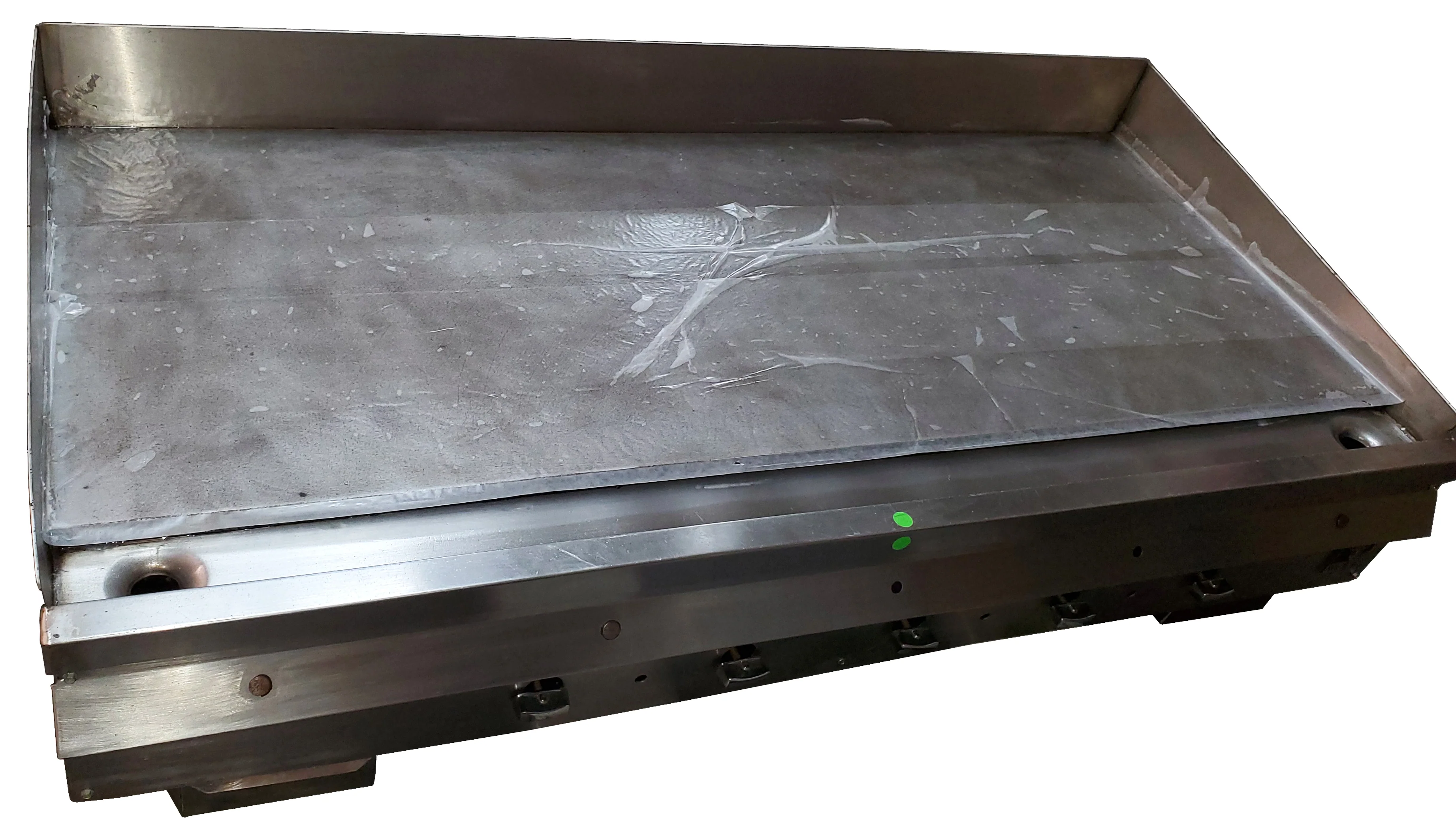Used Restaurant Equipment - Wolf AGM60-101 Countertop Heavy Duty Natural Gas Griddle w/ 1" Plate & 5 Manual Controls 60" - 135,000 BTU - Image 4