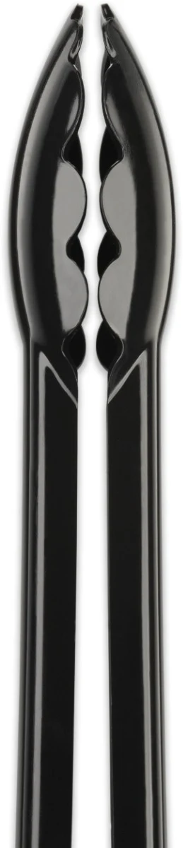 Carlisle 471203 Carly 1-Piece Plastic Scalloped Utility Tongs 12" - Black - Image 9