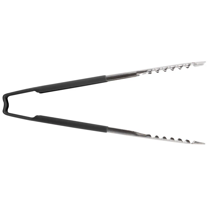 Vollrath 4790920 Jacob's Pride 1-Piece Stainless Steel VersaGrip Tongs with Color-Coded Kool-Touch Handle 9-1/2" - Black - Image 5