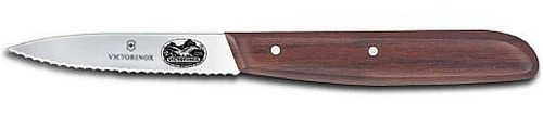 Victorinox 5.3030-X1 Serrated Edge Paring Knife with Rosewood Handle 3-1/4"