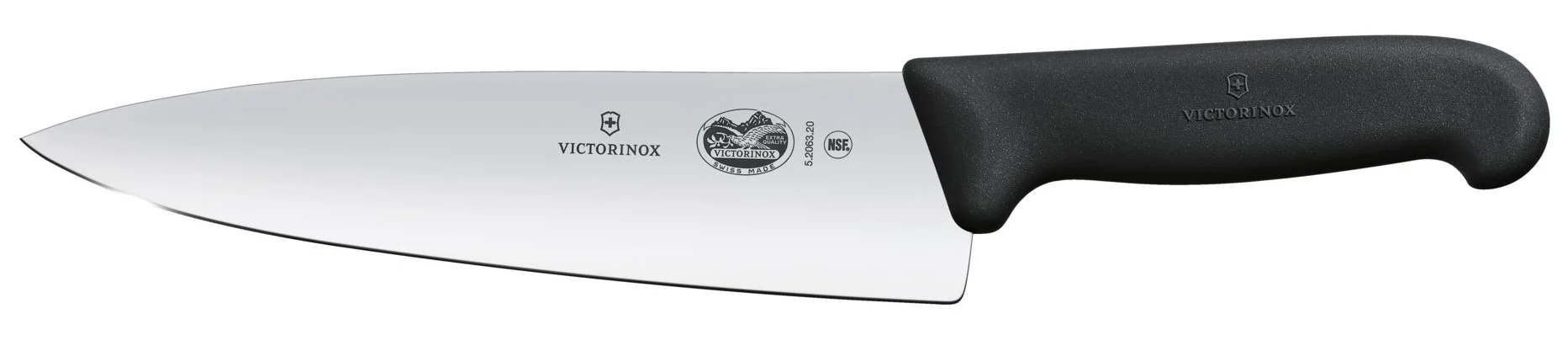 Victorinox 5.2063.20-X4 Chef's Knife with Black Fibrox Handle 8"