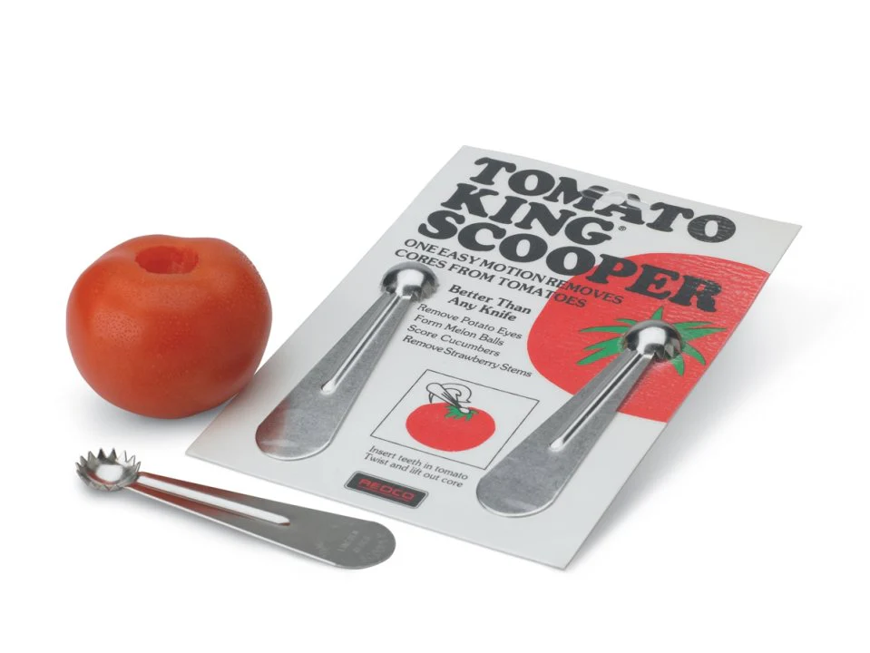 Vollrath 1401 Redco Tomato King Scooper / Fruit & Vegetable Corer - 2/pack