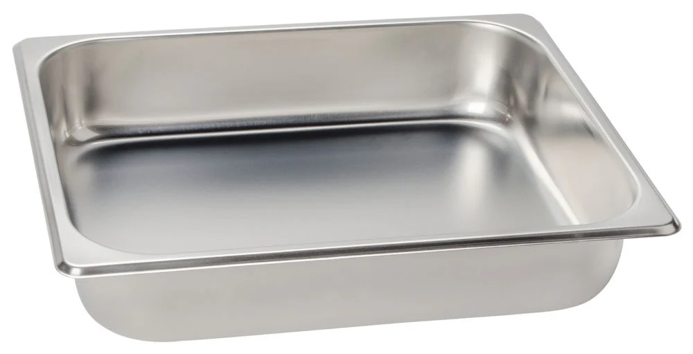 Vollrath 20229 Anti-Jam Stainless Steel Steam Table Food Pan 2-1/2" Deep - 1/2 Size