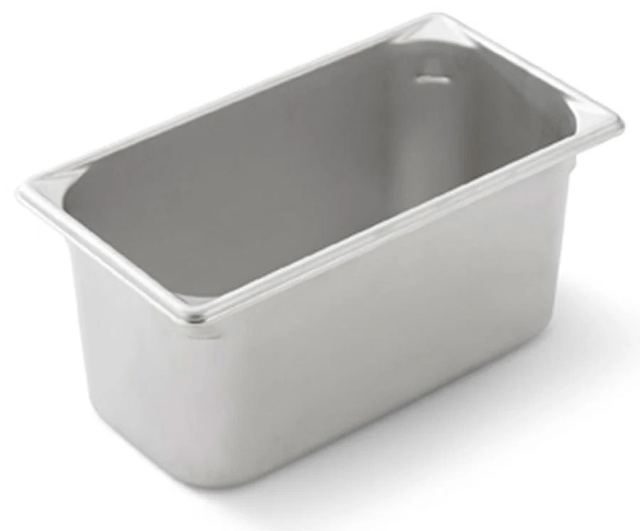 Vollrath 20369 Anti-Jam Stainless Steel Steam Table Food Pan 6" Deep - 1/3 Size