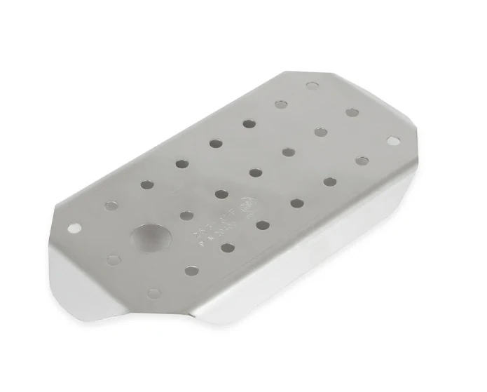Vollrath 20400 Quarter Size Steam Table Food Pan V False Bottom, 18/8 Stainless - 6/Case
