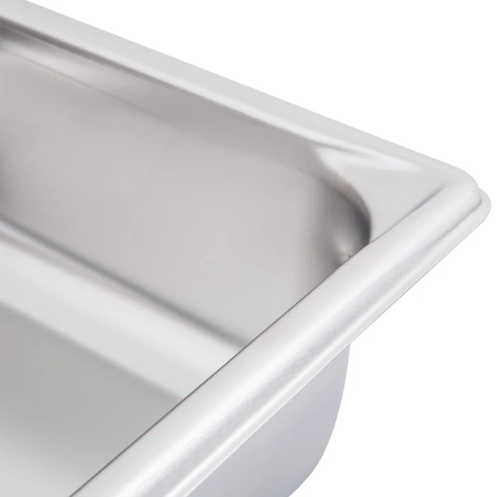 Vollrath 30042 Super Pan V Anti-Jam Stainless Steel Steam Table Food Pan 4" Deep - Full Size - Image 2