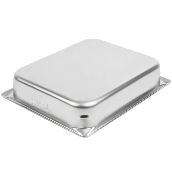 Vollrath 30222 Super Pan V Anti-Jam Stainless Steel Steam Table Food Pan 2-1/2" Deep - 1/2 Size - Image 4