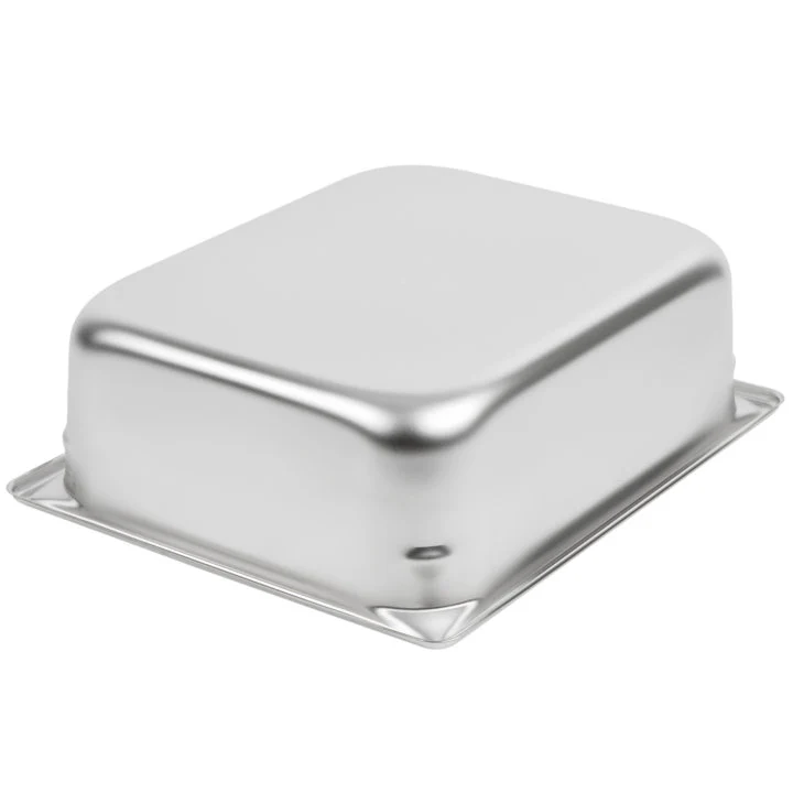 Vollrath 30242 Super Pan V Anti-Jam Stainless Steel Steam Table Food Pan 4" Deep - 1/2 Size - Image 3