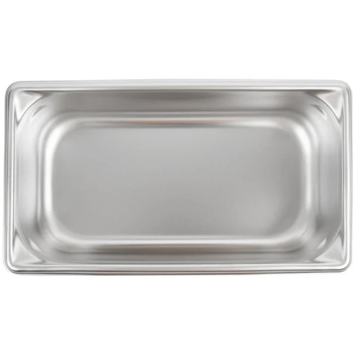 Vollrath 30342 Super Pan V Anti-Jam Stainless Steel Steam Table Food Pan 4" Deep - 1/3 Size - Image 3