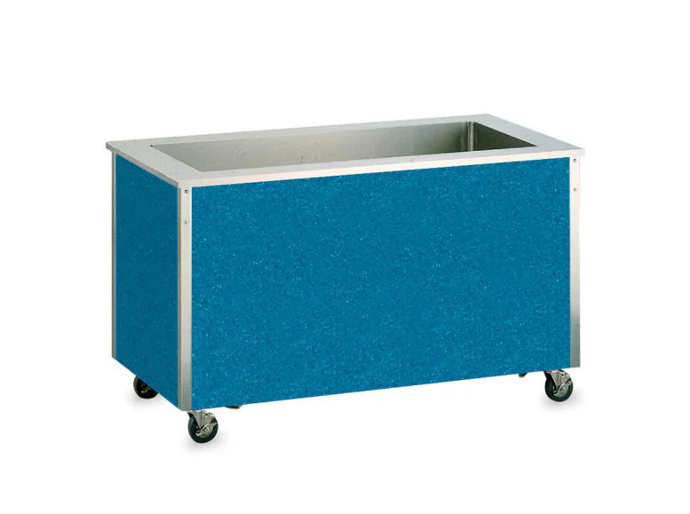 Vollrath 37045 3 Well Cold Food Station - 8" Deep Wells, 1/4HP Compressor, 34x46x28