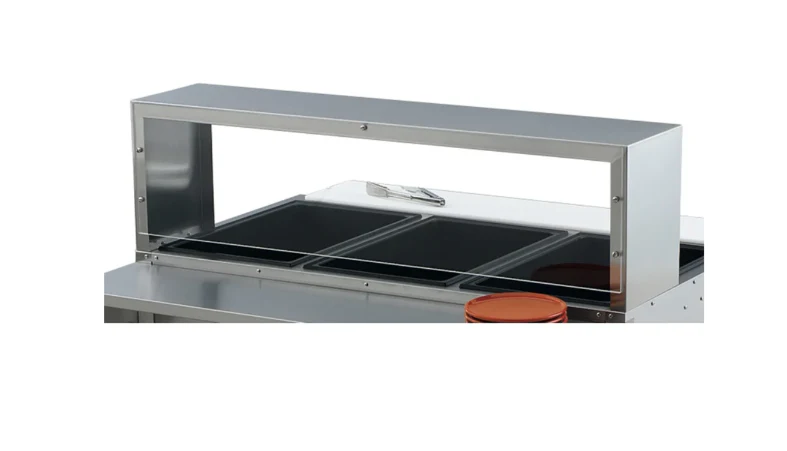 Vollrath 38042 32" Work/Overshelf - 32" x 10" x 13", Stainless