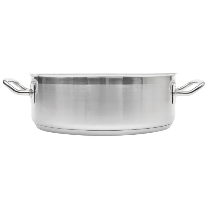 Vollrath 3810 Optio Stainless Steel Induction Brazier / Braising Pot 10 qt. - Image 5