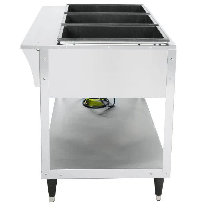 Vollrath 38203 ServeWell SL Electric 3-Well Hot Food Table 46" - Sealed Well - 120v, 1440W - Image 4