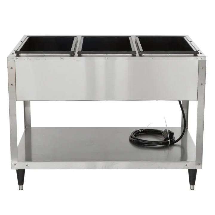 Vollrath 38213 ServeWell SL Electric 3-Well Hot Food Table 46" - Sealed Well - 120v, 2100W - Image 3
